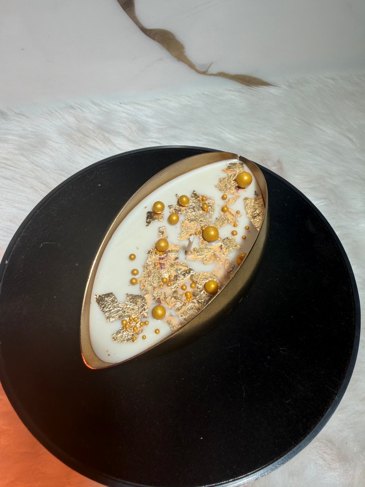 Boat candle 4 inch