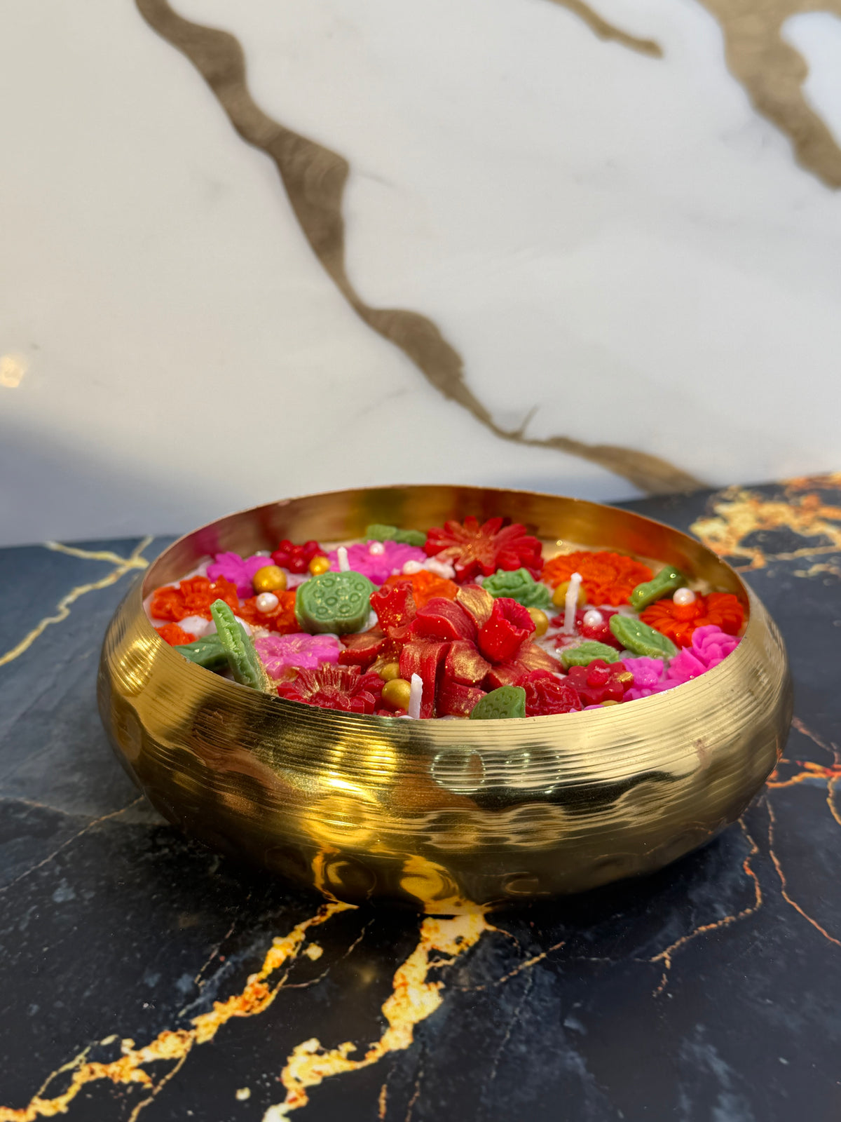 Urli bowl candle 6 inch