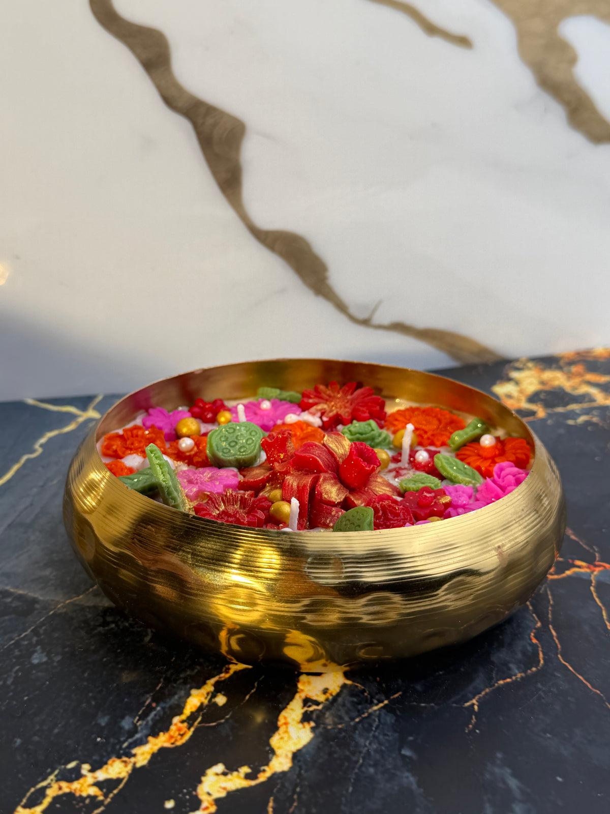 Urli bowl candle 6 inch