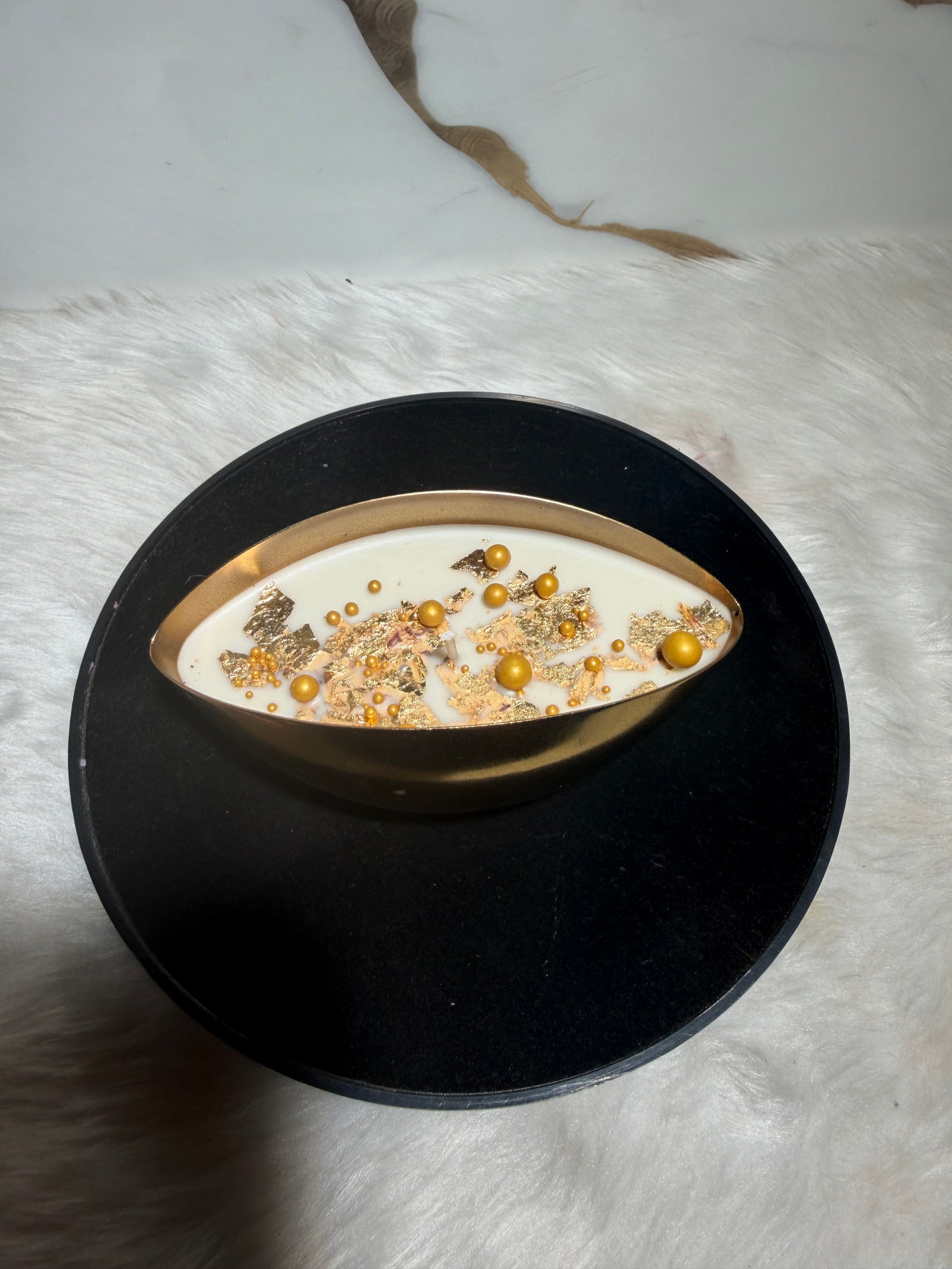 Boat candle 4 inch