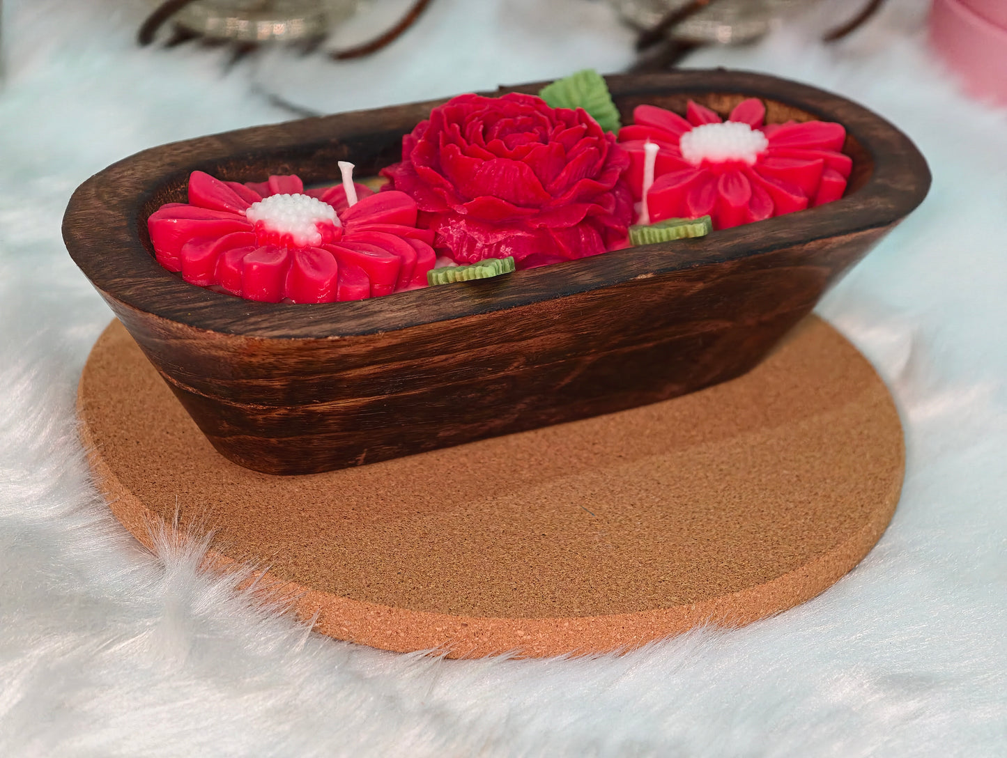 Wooden Candle