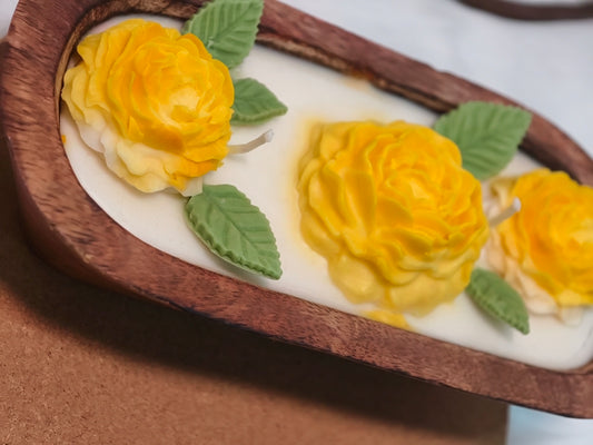Wooden Candle