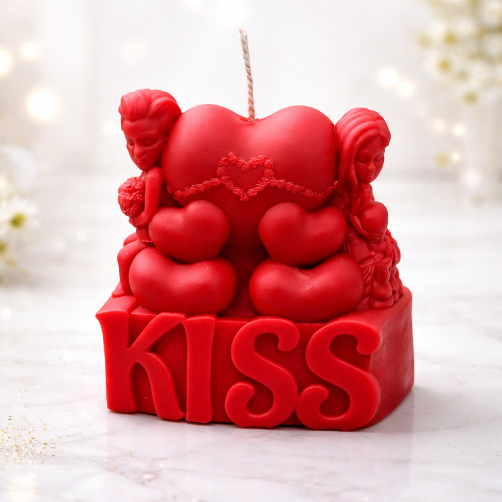 Kiss of love Candle