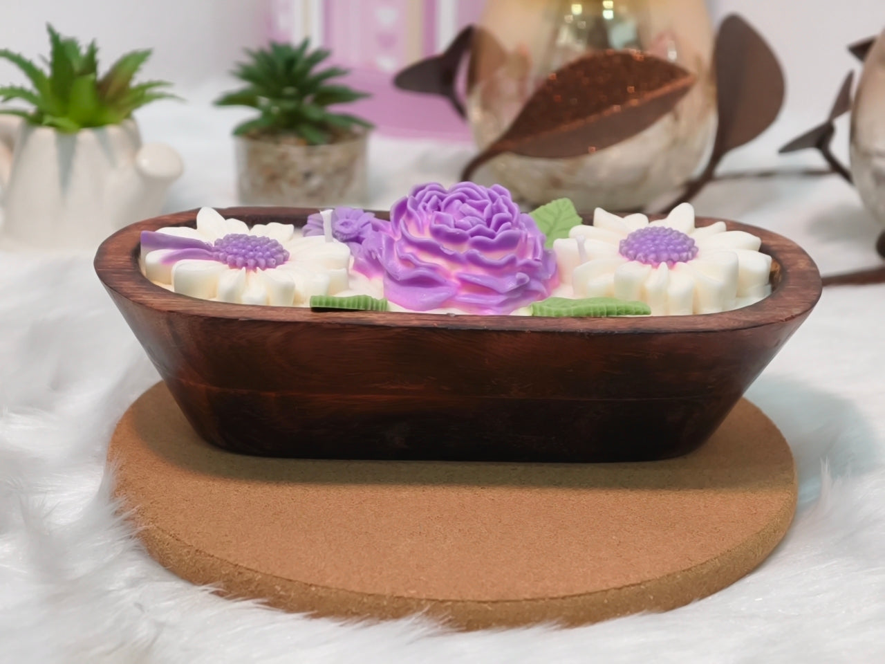 Wooden Candle