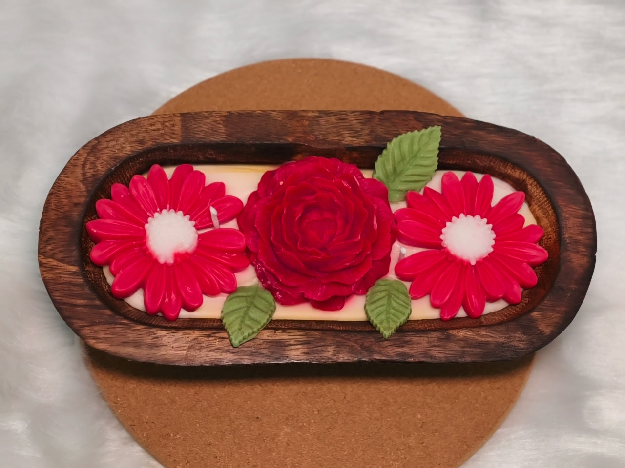 Wooden Candle